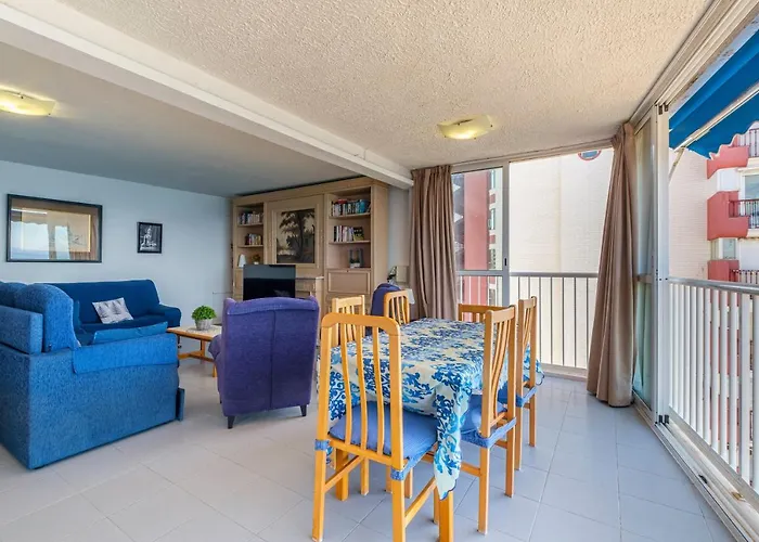 Apartamento En Benidorm A 1A Linea Del Mar